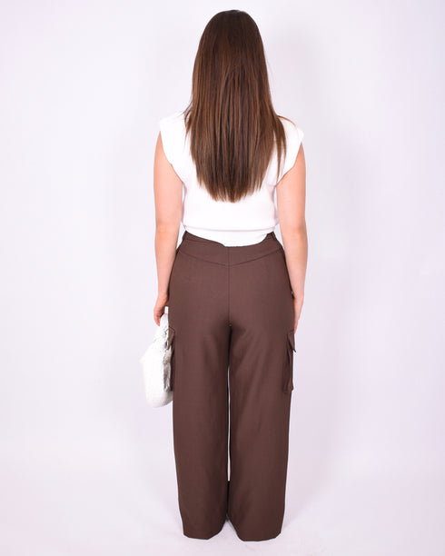 boss babe suit brown