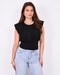 naomi top black