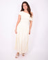 maya dress yellow