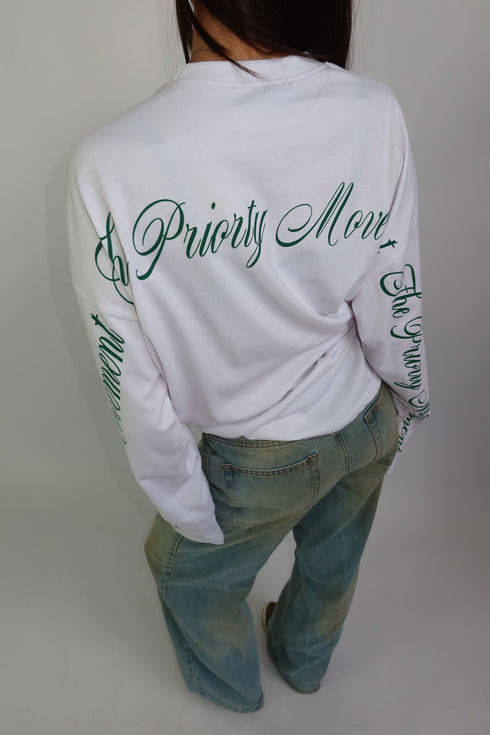 Priority Movement longsleeve white