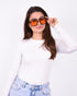 hannah sunnies black/orange