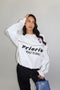 priority built to ball sweater white