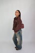 priority jeans windjacket brown