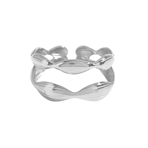Double wave ring