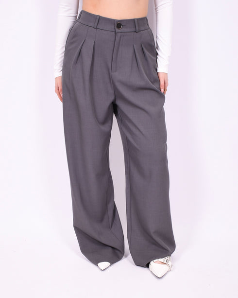 tall stretch pantalon grey