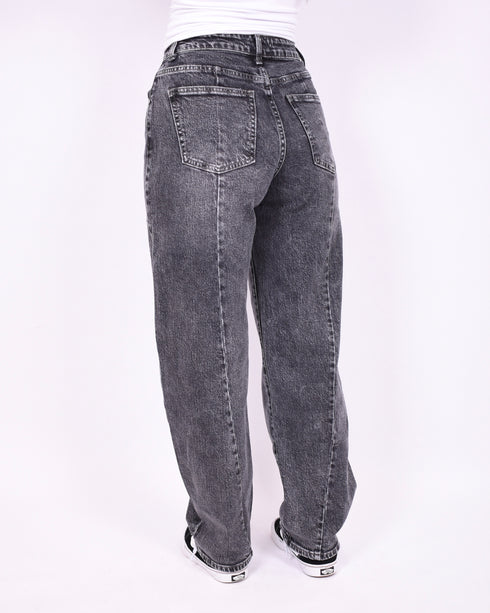 Balloon stretch jeans dark grey
