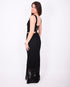 Lace corset two piece black
