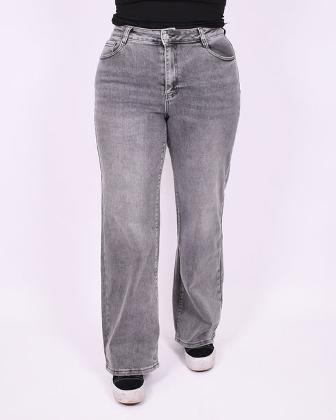 Curve stretch jeans grey