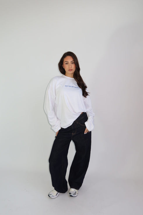 Priority ‘mind’ longsleeve white