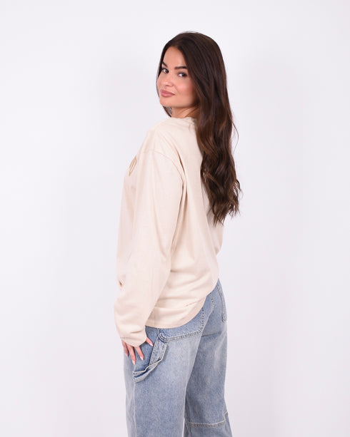 Studio longsleeve taupe