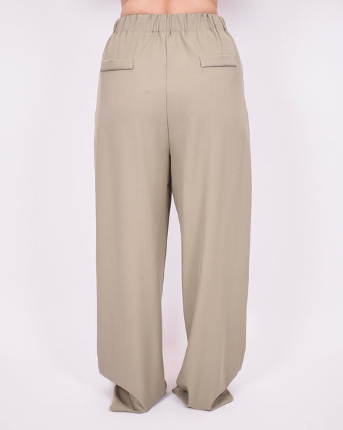 Tall stretch pantalon green