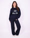 Tennis club knit set navy