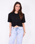 Knot tee black