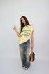 priority sleeveless tee yellow