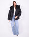 puffer coat black