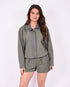 Polkadot set army green