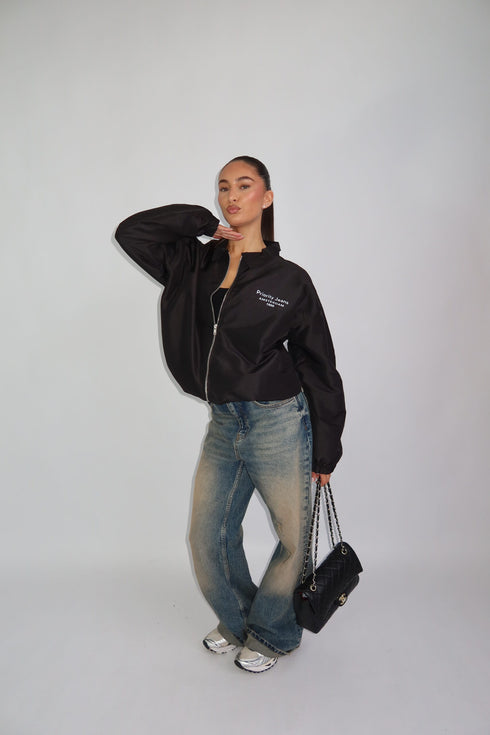priority jeans windjacket black
