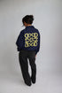 Priority monogram windjacket navy