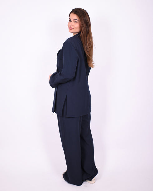 Bibi boxy blazer navy