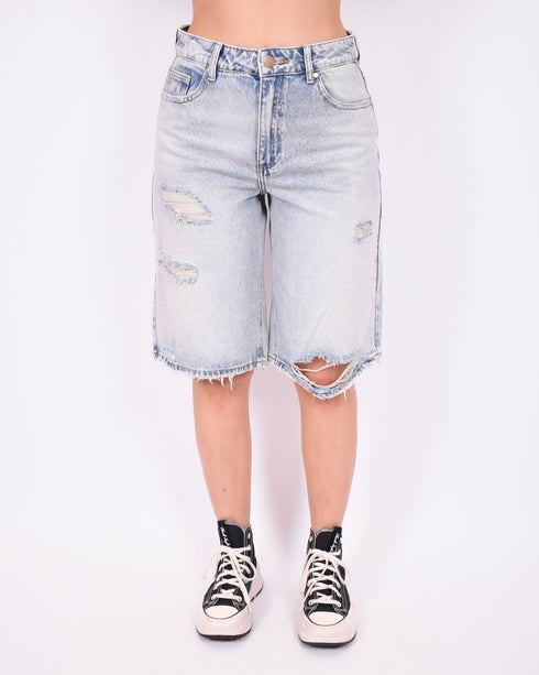 Ripped jorts light Blue