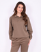 Redefined polo sweater dark taupe