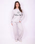Tennis club knit set grey