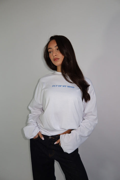 Priority ‘mind’ longsleeve white