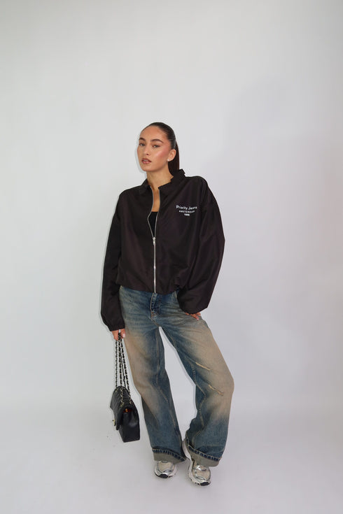 priority jeans windjacket black