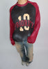 Priority ‘10’ Distressed Longsleeve Bordeaux