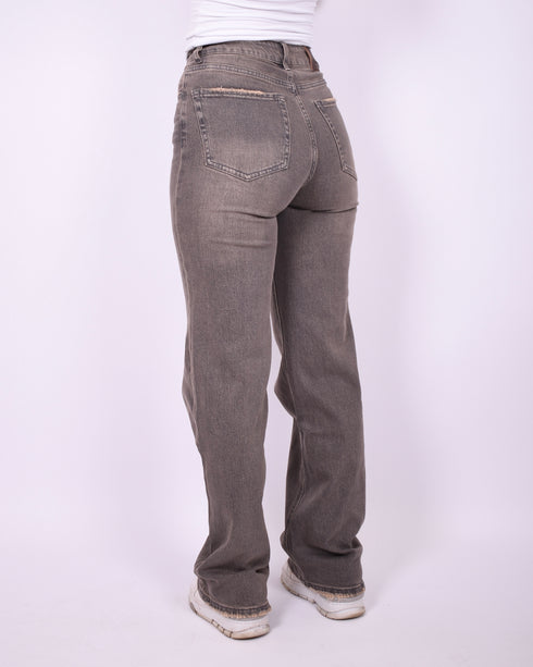 brown vintage washed tall jeans