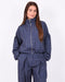 checkered bomber navy