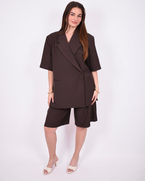 pantalon jort brown