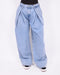 Baggy pleated jeans 2.0 blue