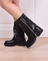 Gabby Biker boots black