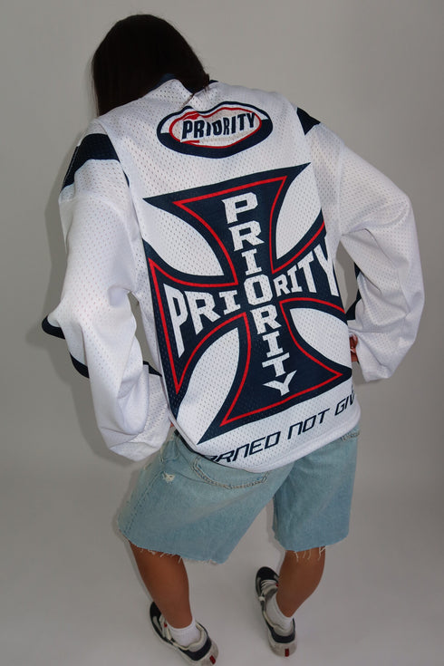 priority jersey longsleeve navy