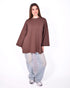 Oversized t-shirt Brown