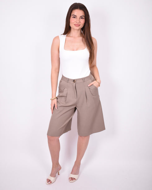 pantalon jort taupe