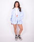 mila bomber jacket light blue