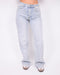 Tall wide leg stretch jeans vintage Blue