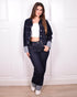 Amy denim jacket dark blue