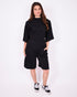 Lounge jort set black