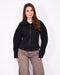 Jessy zip Cardigan black