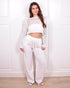 Linnen pants white