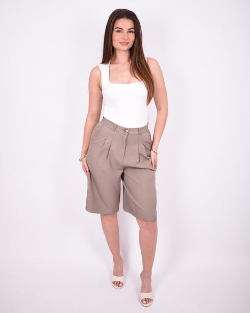 pantalon jort taupe