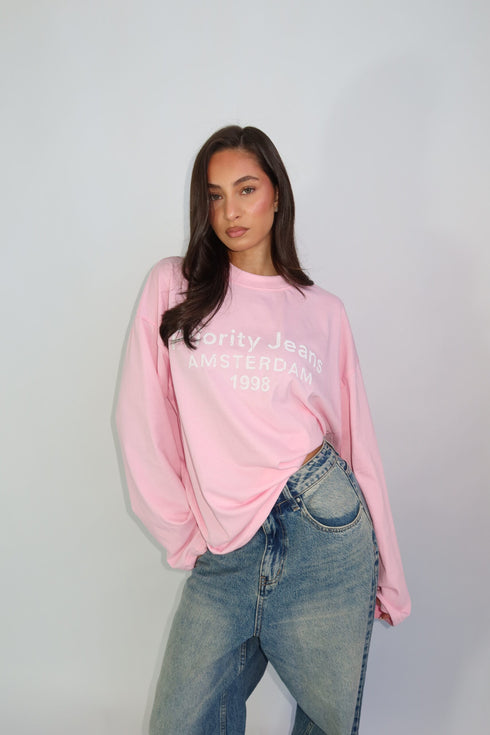 Priority Amsterdam longsleeve pink
