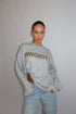 priority leopard logo longsleeve grey