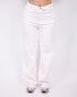 foldover stretch jeans off white