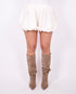 balloon short ecru