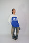 Priority paneled longsleeve blue