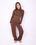Tall pantalon jogger brown